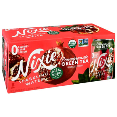 Nixie Sparkling Water Pmgrnte Green Tea - 96 FZ