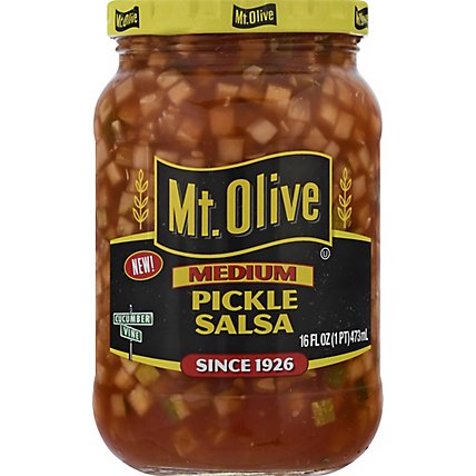 Mt Olive Medium Pickle Salsa - 16 FZ - Image 2