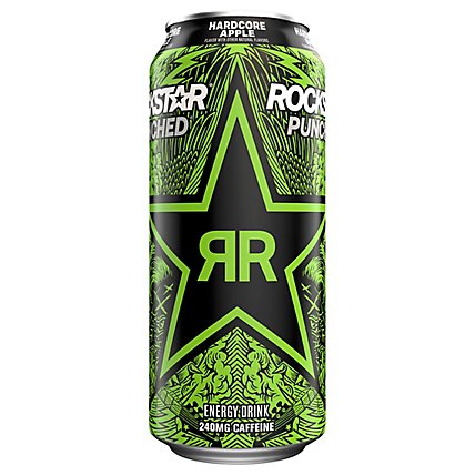Rockstar Energy Drink Hardcore Apple - 16 FZ - Image 3