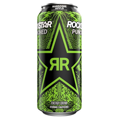 Rockstar Energy Drink Hardcore Apple - 16 FZ - Image 3