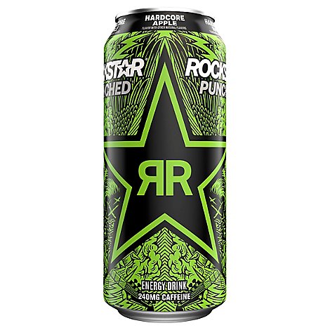 Rockstar Energy Drink Hardcore Apple - 16 FZ