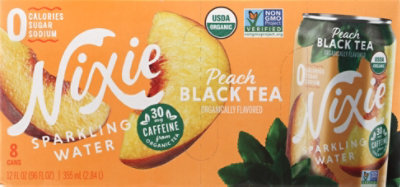 Nixie Sparkling Water Peach Black Tea - 96 FZ - Image 6