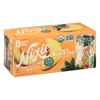 Nixie Sparkling Water Peach Black Tea - 96 FZ - Image 1