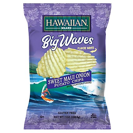 Haw Big Waves Sweet Maui Onion Chip - 7 OZ - Image 1