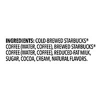 Starbucks Cold & Crafted Premium Coffee Drink Coffee Splash Of Milk & Mocha - 11 FZ - Image 5