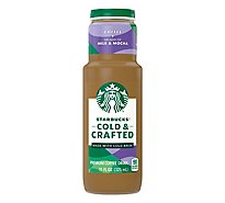 Starbucks Cold & Crafted Premium Coffee Drink Coffee Splash Of Milk & Mocha - 11 FZ