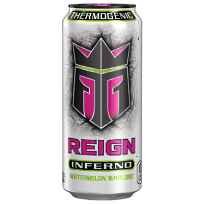 Reign Inferno Watermelon Warlord Thermogenic Fuel Energy Drink - 16 Fl. Oz. 