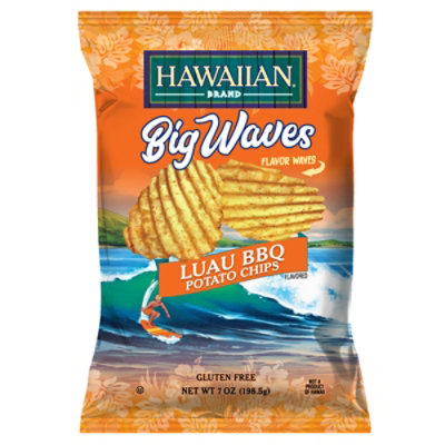 Haw Big Waves Luau Bbq Chip - 7 OZ - Image 3