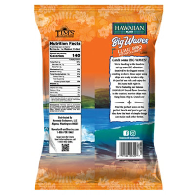 Haw Big Waves Luau Bbq Chip - 7 OZ - Image 6