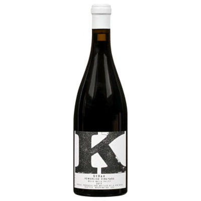 K Vintner Powerline Syrah Wine - 750 ML - Image 1