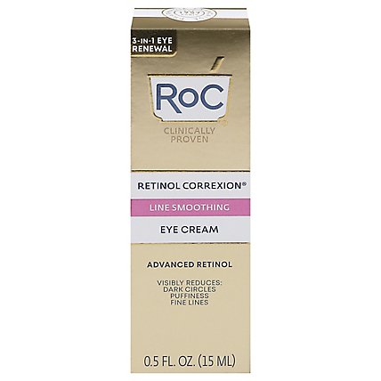 Roc Retinol Correxion Line Smoothing Eye Cream - .5 FZ - Image 2