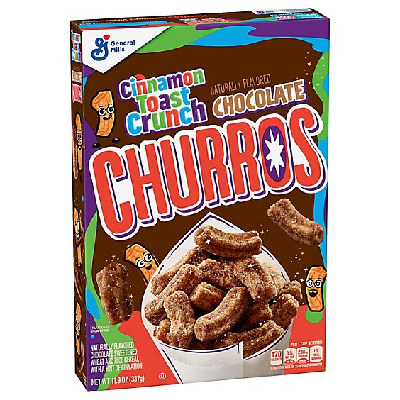General Mills Churros Chocolate Toast Crunch Cereal - 11.9 OZ
