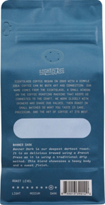 Sightglass Coffee Banner Dark Whole Bean - 12 OZ - Image 3