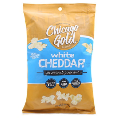 Chicago Gold Popcorn White Cheddar Popcorn - 85.05 GR - Image 3