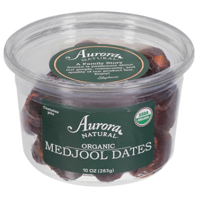 Aurora Dried Medjool Dates Organic - 10 OZ - Image 3