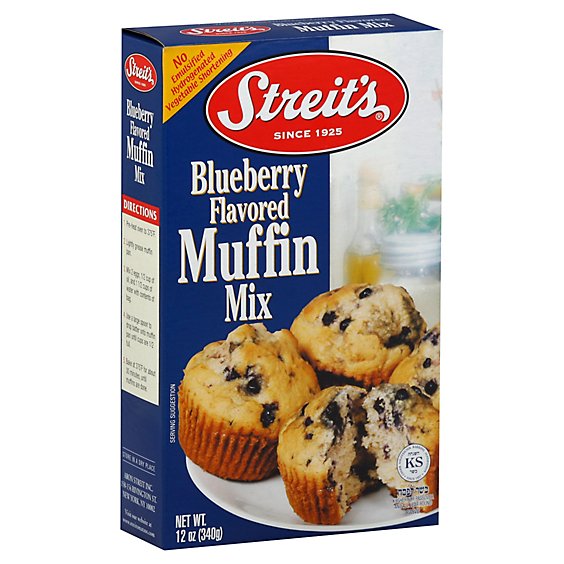 Streits Muffin Mix Blueberry - 12 OZ