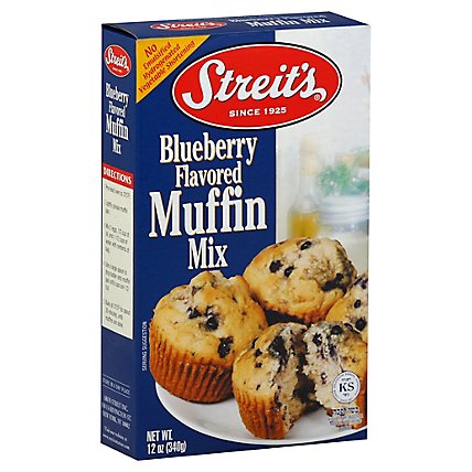 Streits Muffin Mix Blueberry - 12 OZ - Image 1