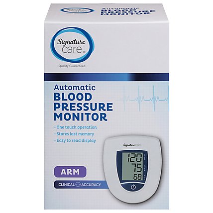 Signature Care Blood Pressure Monitor Arm Advcd - EA - Image 3