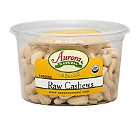 Aurora Organic Cashews Raw - 9 OZ