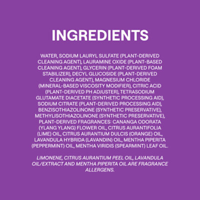 Seventh Generation Lavender & Mint Liquid Dish Soap - 19 FZ - Image 3