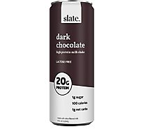 Slate Lacts Free Drk Choc Milk - 11 OZ