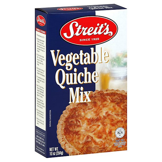 Streits Quiche Mix Vegetable - 10 OZ