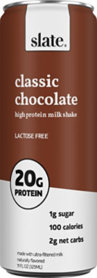 Slate Lactose Free Choc Milk - 11 OZ