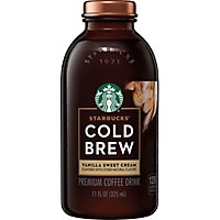 Starbucks Cold Brew Premium Coffee Drink Vanilla Sweet Cream Flavored 11 Fl - 11 FZ - Image 2