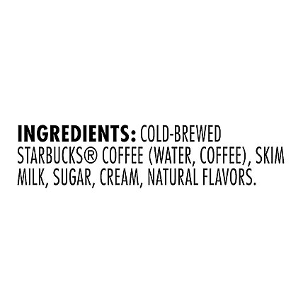Starbucks Cold Brew Premium Coffee Drink Vanilla Sweet Cream Flavored 11 Fl - 11 FZ - Image 5