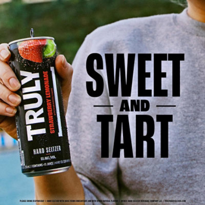 Truly Hard Seltzer Strawberry Lemonade Spiked & Sparkling Water - 6-12 Fl. Oz. - Image 2