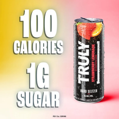 Truly Hard Seltzer Strawberry Lemonade Spiked & Sparkling Water - 6-12 Fl. Oz. - Image 6