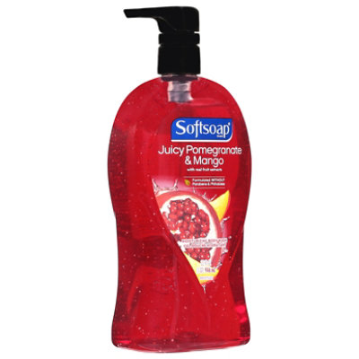 Softsoap Moisturizing Body Wash Pump Juicy Pomegranate and Mango Pump - 32 Fl. Oz.