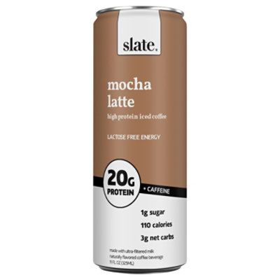 Slate Espresso Choc Milk Lactose Free - 11 OZ