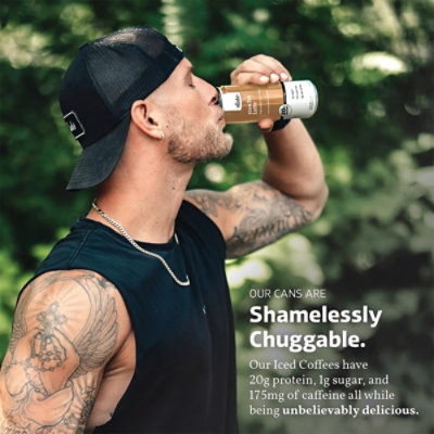 Slate Mocha Latte High Protein Iced Coffee - 11 Oz - Image 5