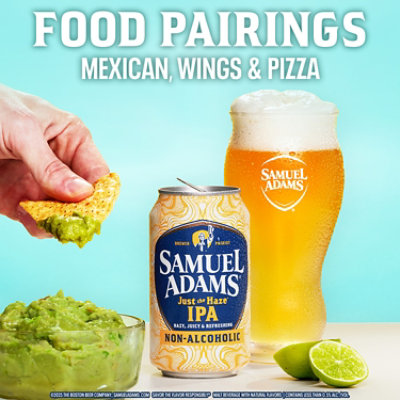 Samuel Adams Just The Haze Non-alcoholic Ipa In Cans - 6-12 FZ - Image 6