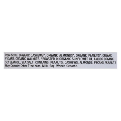 Mixed Nuts Roasted Salted Organic - 8.17 OZ - Image 5