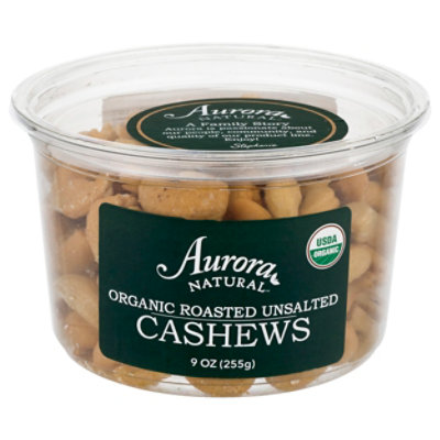 Aurora Organic Cashew Unsalted - 9 OZ - Image 3