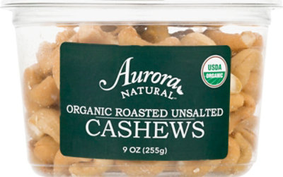 Aurora Organic Cashew Unsalted - 9 OZ - Image 2