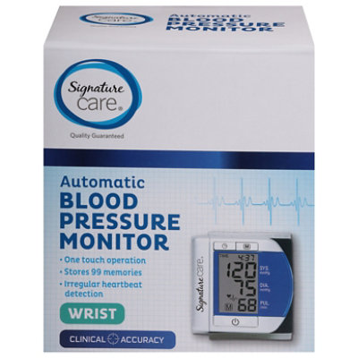 Signature Select/Care Blood Pressure Monitor Wrist Auto - EA - Image 3