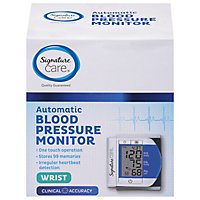 Signature Care Blood Pressure Monitor Wrist Auto - EA - Image 2