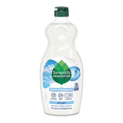 Seventh Generation Free & Clear Hand Dish Wash Liquid - 19 Fl Oz - Image 1