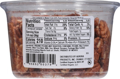 Aurora Org Pecans - 7 OZ - Image 6