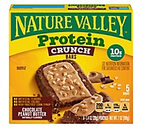 Nature Valley Protein Chocolate Peanut Butter Crunch Bars 5 Count - 7 OZ