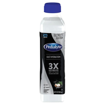 Pedialyte Advanced Rehydration Coconut 500 Milliliter Bottle - 16.9 FZ