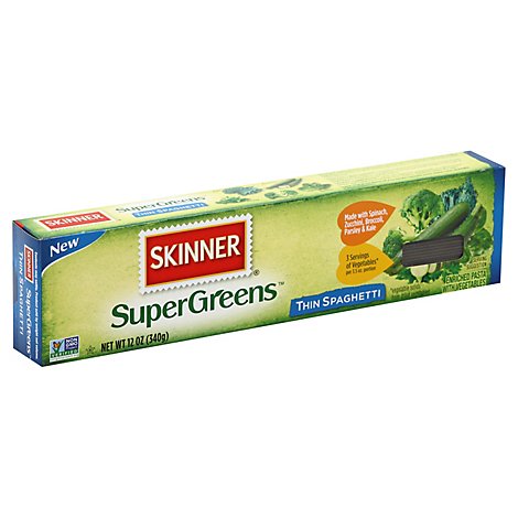 Skinner Supergreens Thin Spaghetti - 12 OZ