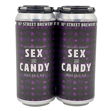 18th Street Brewery Sex And Candy In Cans - 4-16 FZ - Image 1