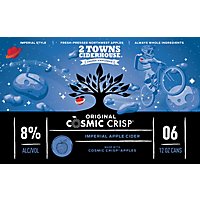 2 Towns Ciderhouse Cosmic Crisp In Cans - 6-375 ML - Image 2