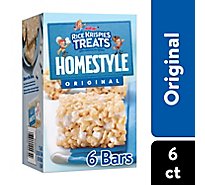 Rice Krispies Treats Homestyle Marshmallow Snack Bars Original 6 Count - 6.98 Oz