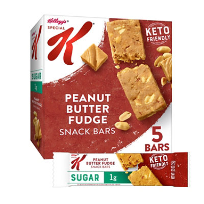 Special K Snack Bars Keto Friendly 7g Protein Peanut Butter Fudge 5 Count - 6.17 Oz
