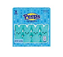 Peeps Blue Marshmallow Bunnies Easter Candy - 3.0 Oz